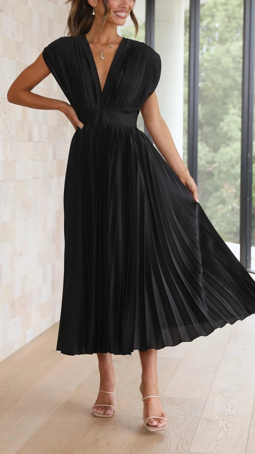 Vestido Drapeado  - ELENA