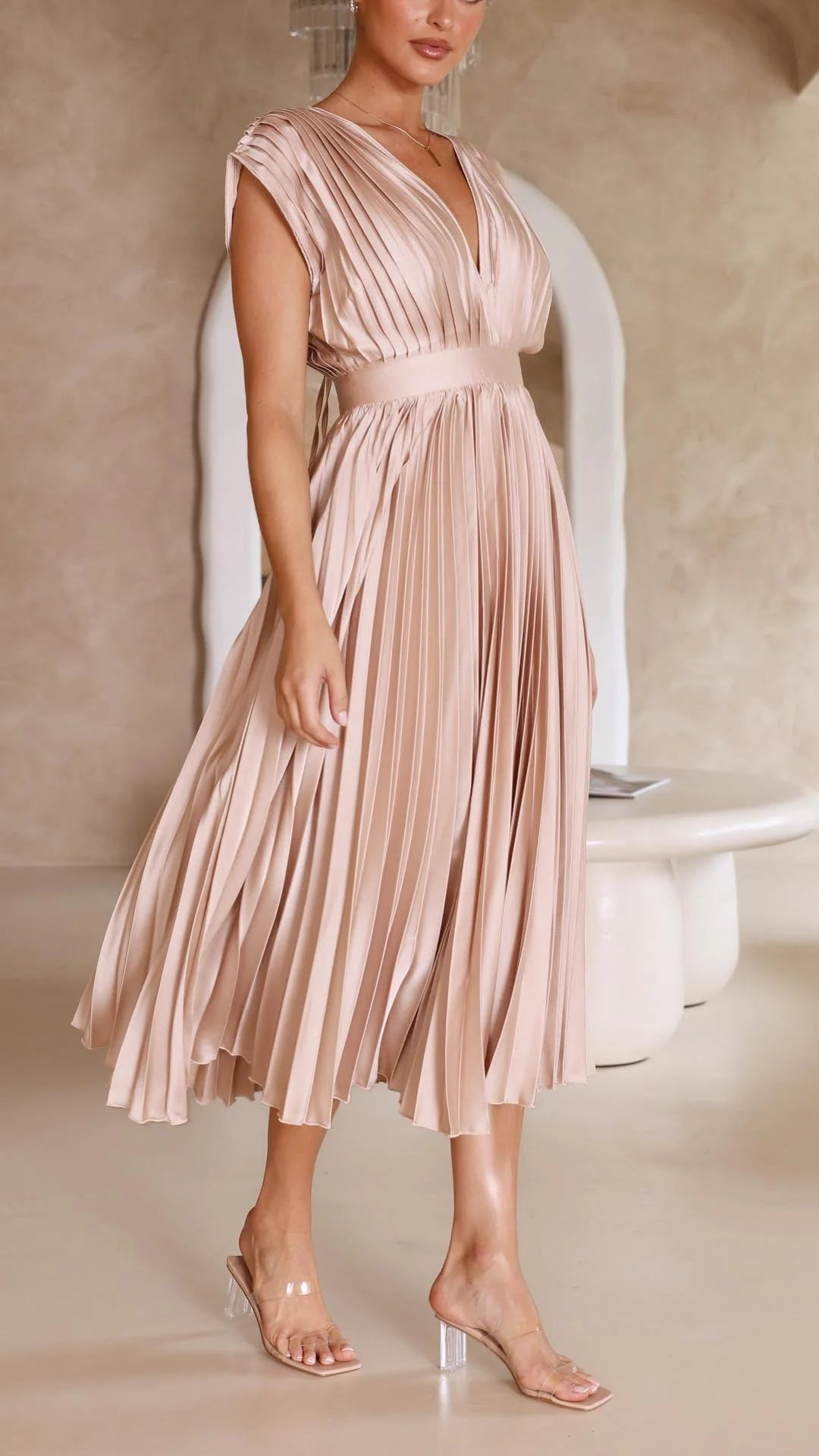 Vestido Drapeado  - ELENA