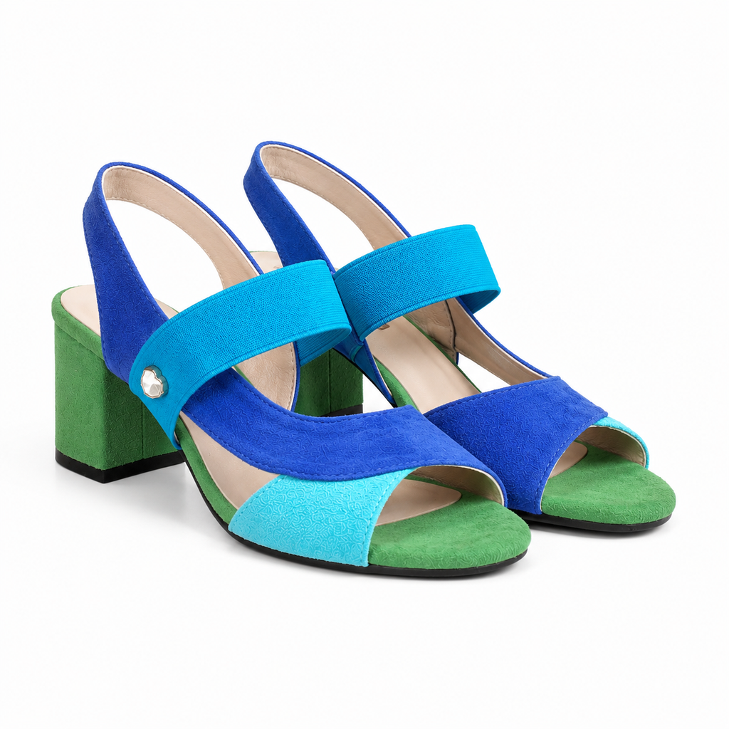 Sandalias de Tacón Ancho - BELLA