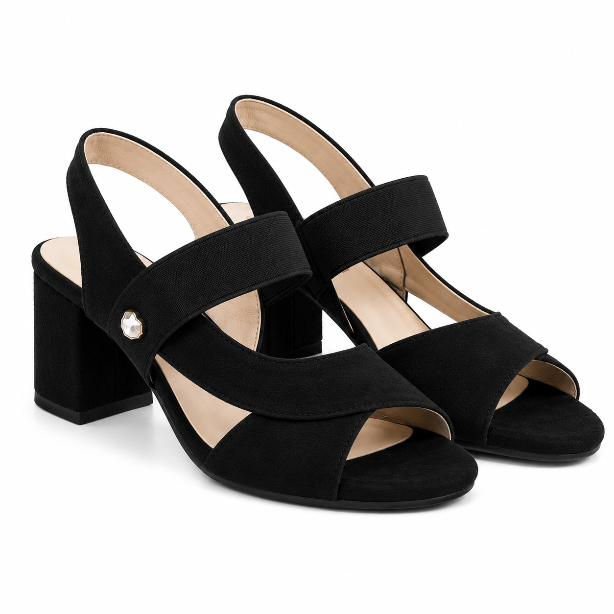 Sandalias de Tacón Ancho - BELLA