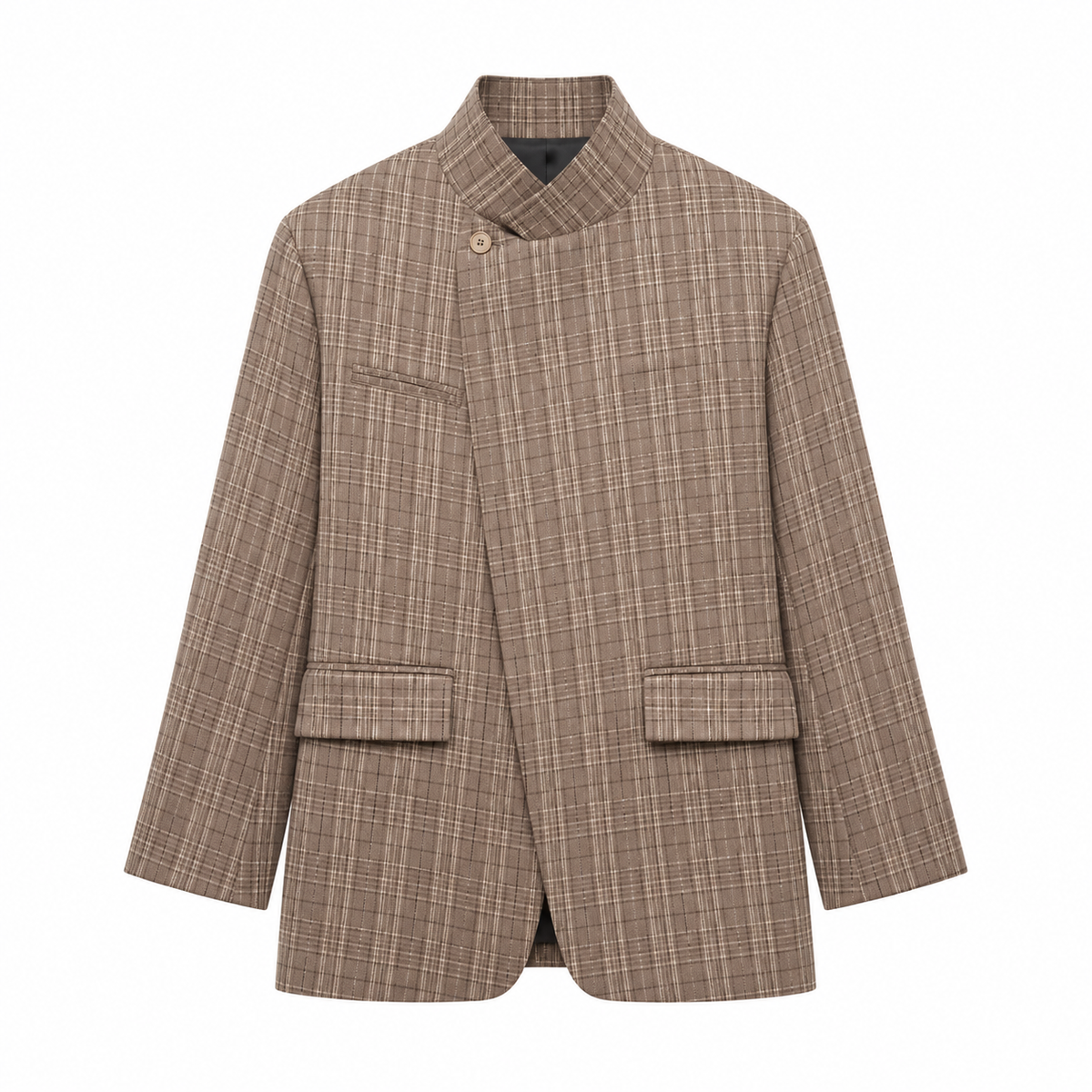 Blazer con cuello mao cruzado - VERONA