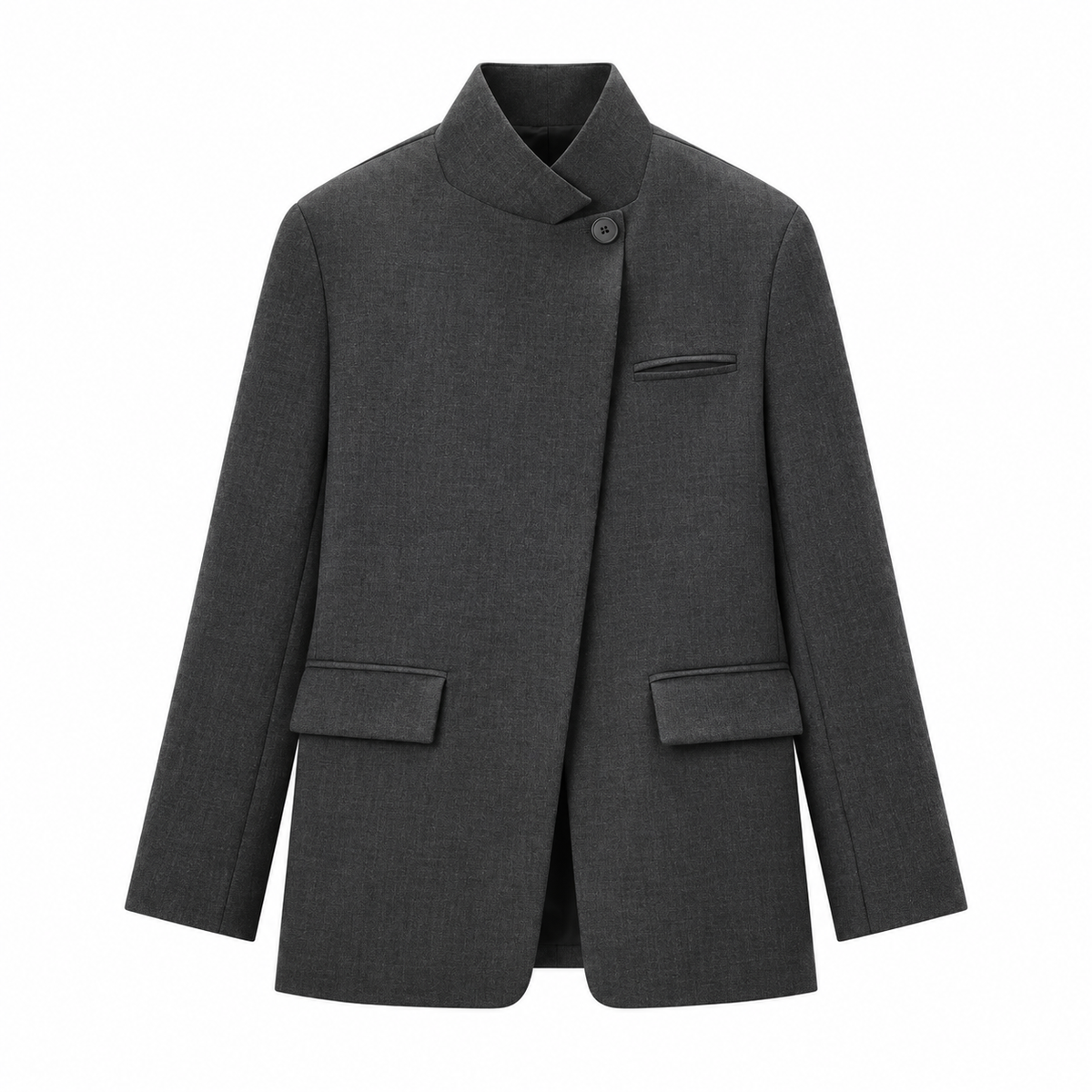 Blazer con cuello mao cruzado - VERONA