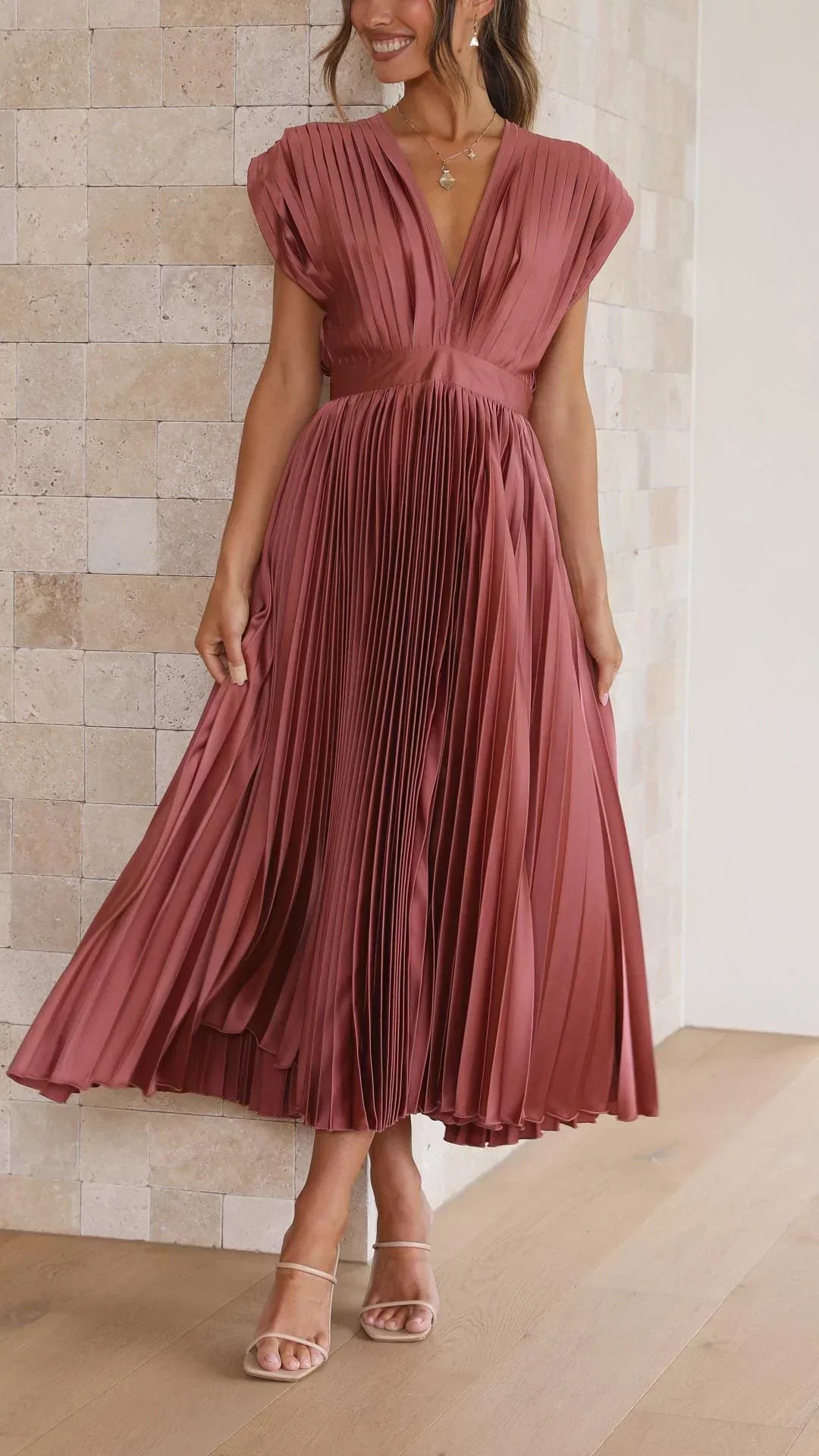Vestido Drapeado  - ELENA