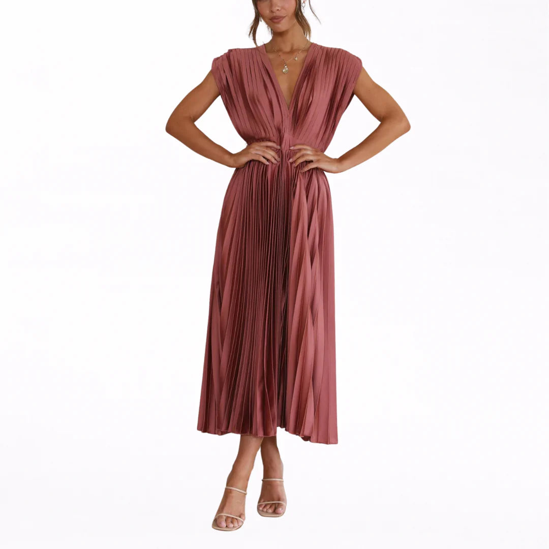 Vestido Drapeado  - ELENA