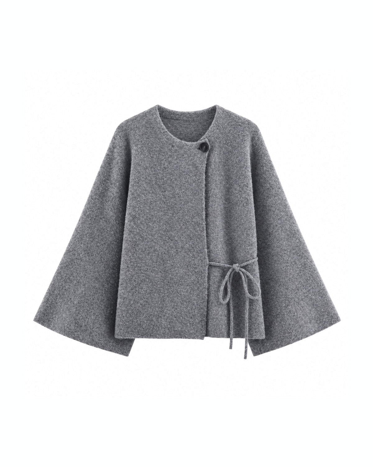 Chaqueta de punto con lazo BRUMA - delantera