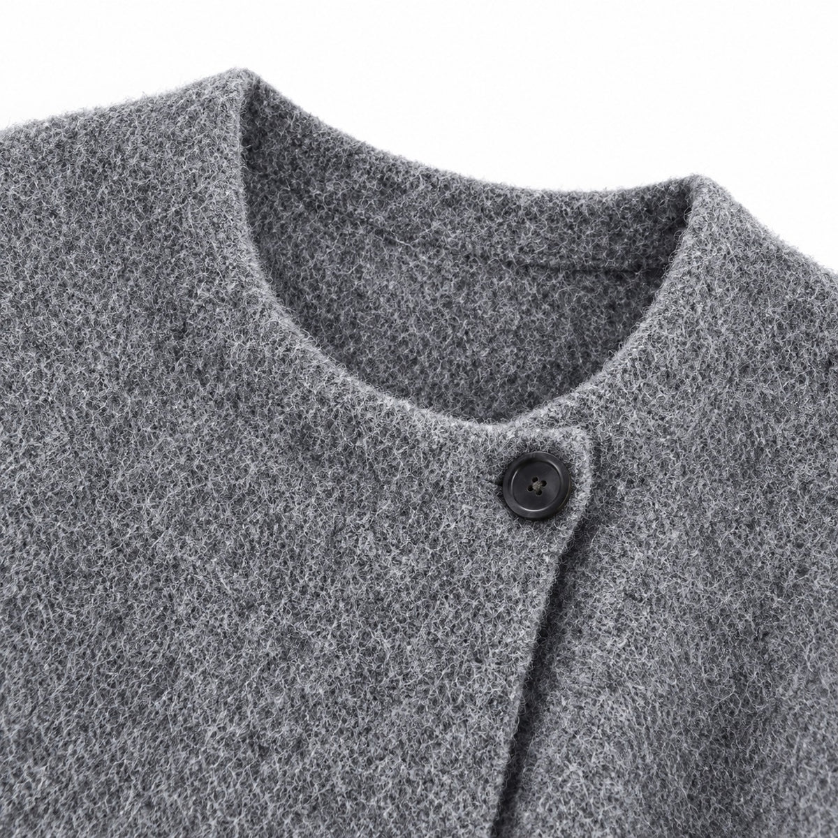 Chaqueta de punto con lazo BRUMA - detalle