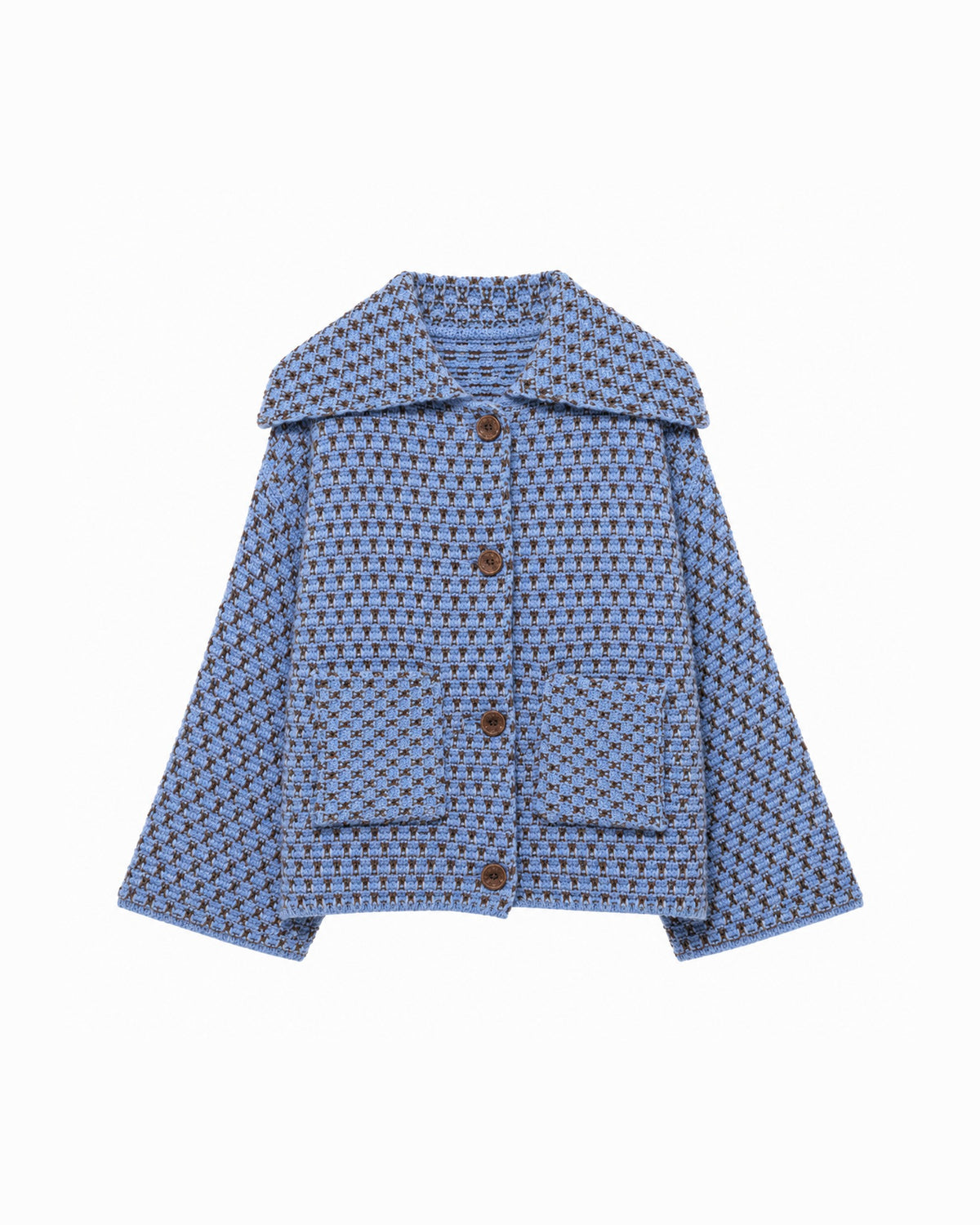 Chaqueta de punto ARIZA azul