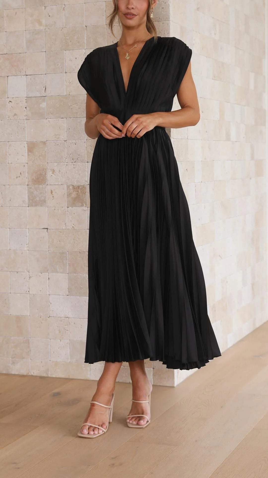 Vestido Drapeado  - ELENA