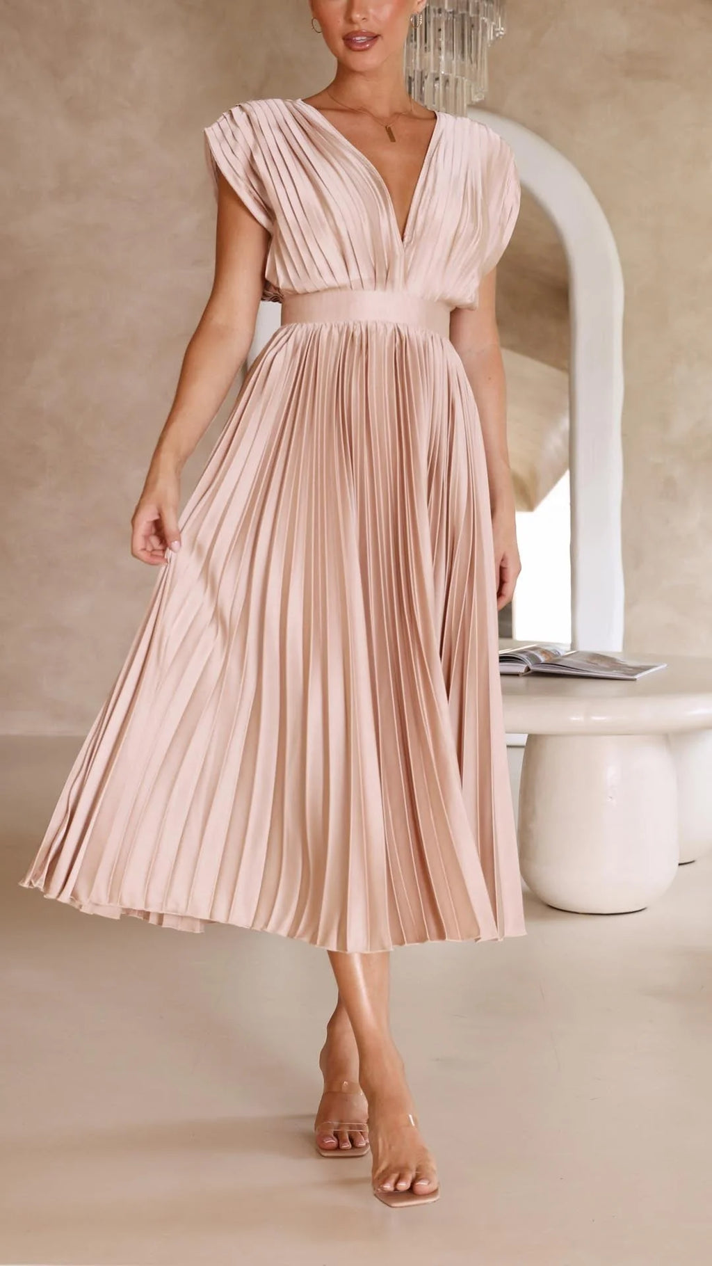 Vestido Drapeado  - ELENA
