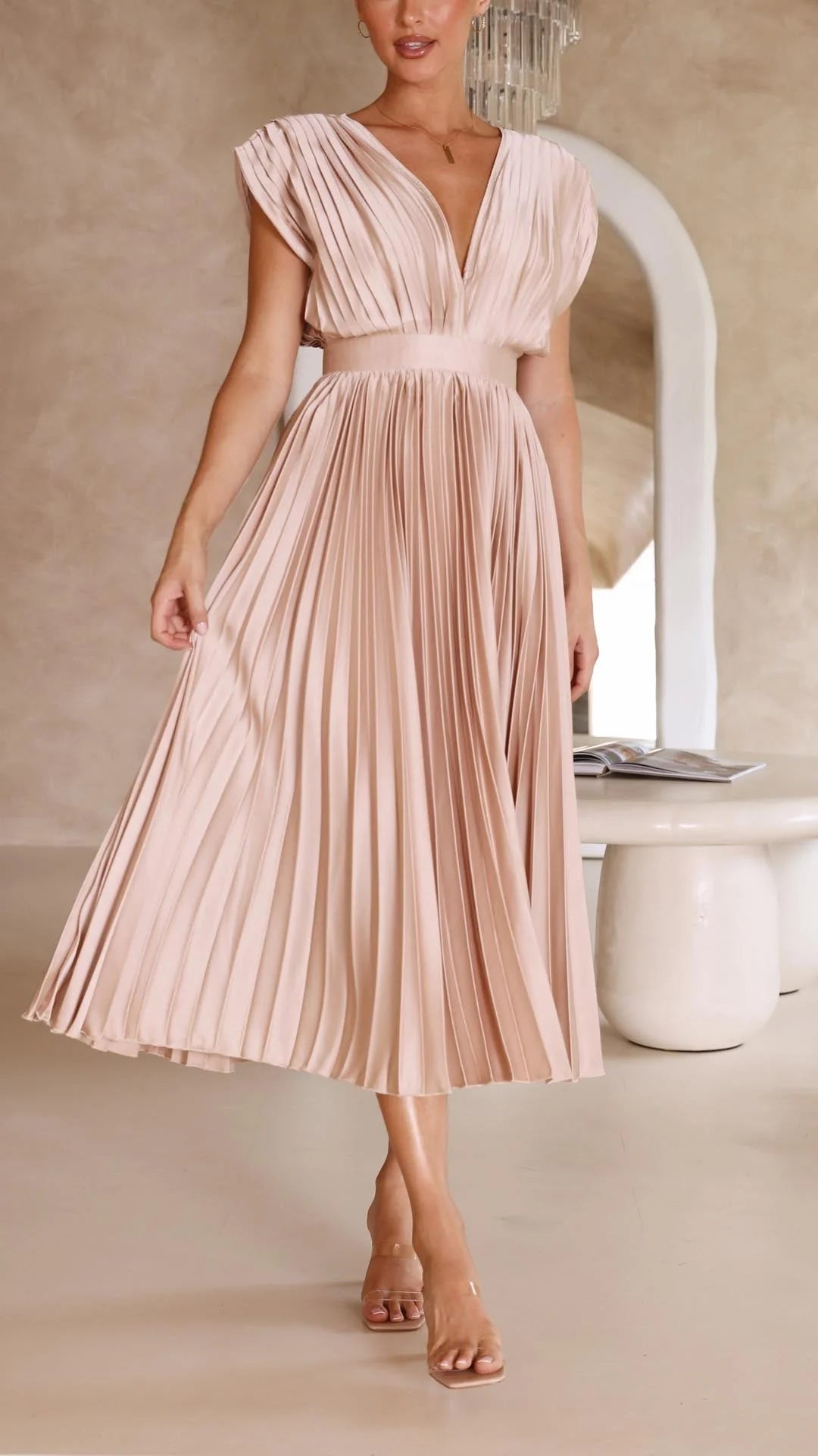 Vestido Drapeado  - ELENA